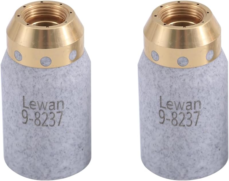 Lewan Store 2Pcs 9-8237 Shield Cup Fit Thermal Dynamics SL60/SL100/A120 Plasma Cutting Torch Consumables - Image 1